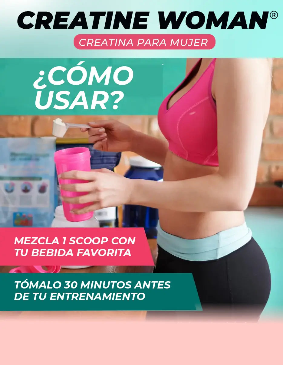 CREATINA MONOHIDRATADA WOMAN [PV1-WHATSAPP-ELITEZONEMARKET]