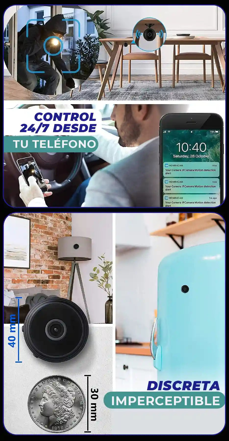 MINI CAMARA MICROCAM [PV1-META-ELITEZONEMARKET]