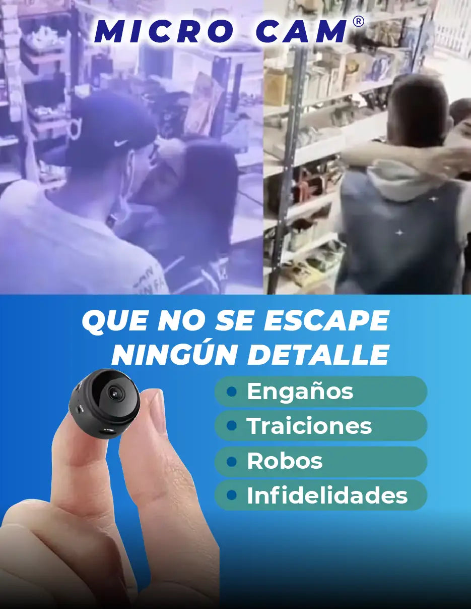 MINI CAMARA MICROCAM [PV1-META-ELITEZONEMARKET]