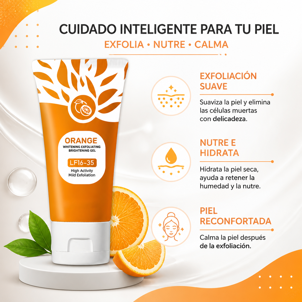 EXFOLIANTE ORANGE [PV1-WHATSAPP-ELITEZONEMARKET]