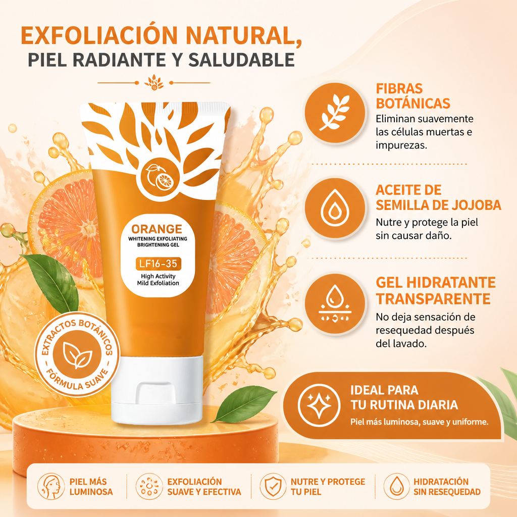 EXFOLIANTE ORANGE [PV1-WHATSAPP-ELITEZONEMARKET]